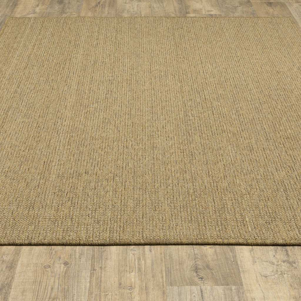 4' X 6' Tan Stain Resistant Indoor Outdoor Area Rug - Homeroots - Flyclothing LLC