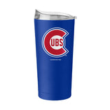 Chicago Cubs 20oz Flipside Powder Coat Tumbler - Logo Brands - Flyclothing LLC