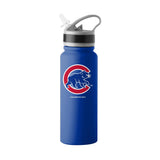 Chicago Cubs Walking Bear 25oz SingleWall FlipTop Bottle - Logo Brands - Flyclothing LLC
