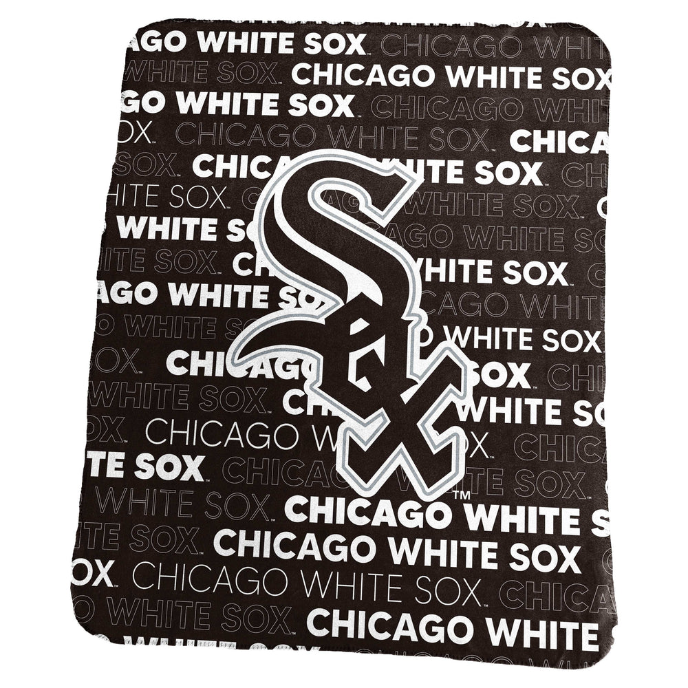 Chicago White Sox Classic Fleece Throw - Logo Brands - Flyclothing LLC