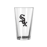 Chicago White Sox 16oz Swagger Pint Glass - Logo Brands - Flyclothing LLC