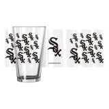Chicago White Sox 16oz Scatter Pint Glass - Logo Brands - Flyclothing LLC