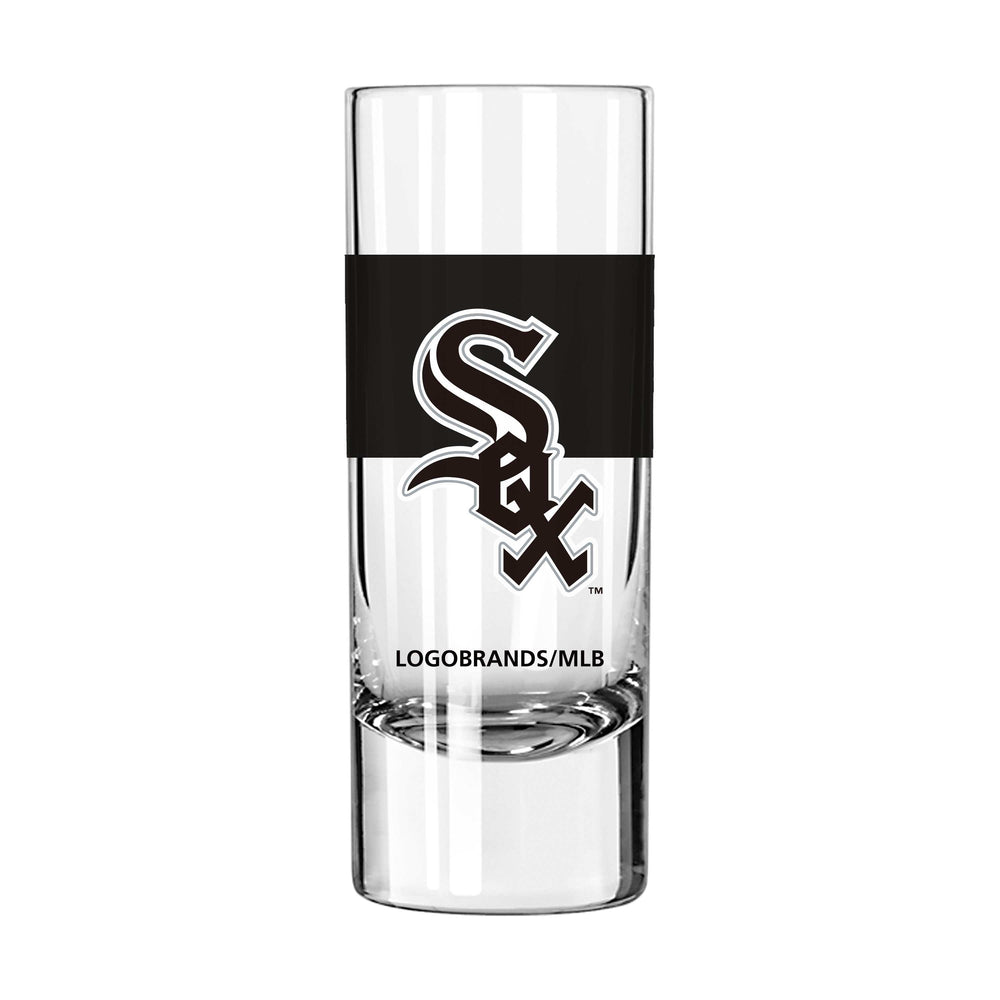 Chicago White Sox 2.5oz Colorblock Shooter Glass - Logo Brands - Flyclothing LLC