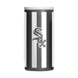 Chicago White Sox 12oz Striped Powdercoat SlimCan Coolie - Logo Brands - Flyclothing LLC