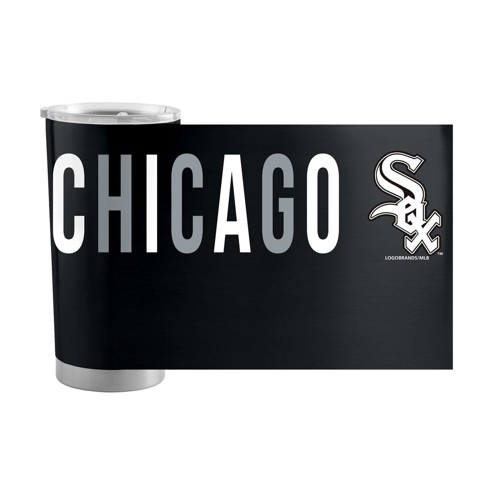 Chicago White Sox Overtime 20oz Stainless Tumbler - Logo Brands - Flyclothing LLC