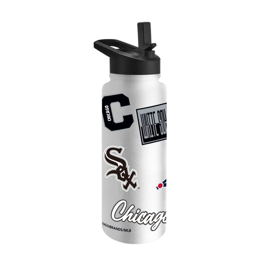Chicago White Sox 34oz Dream Weave Quencher Bottle - Logo Brands - Flyclothing LLC