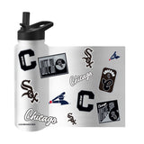 Chicago White Sox 34oz Dream Weave Quencher Bottle - Logo Brands - Flyclothing LLC