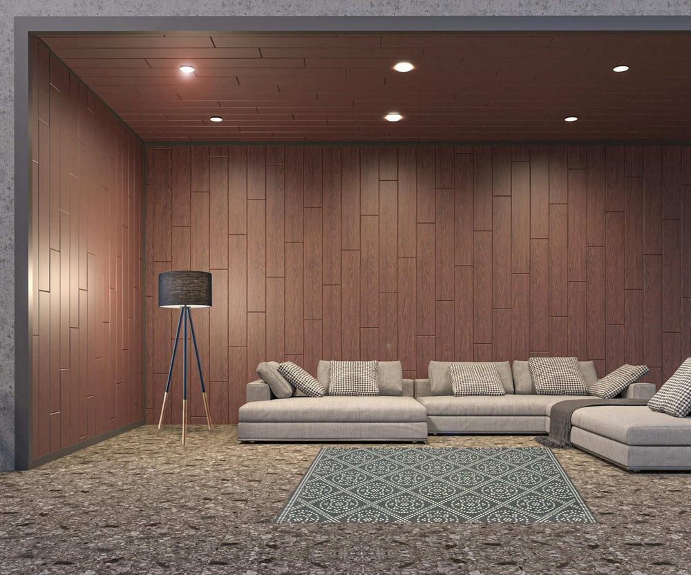 5' X 8' Gray and Ivory Geometric Stain Resistant Indoor Outdoor Area Rug - Homeroots - Flyclothing LLC