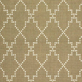 2' X 4' Tan Geometric Stain Resistant Indoor Outdoor Area Rug - Homeroots - Flyclothing LLC