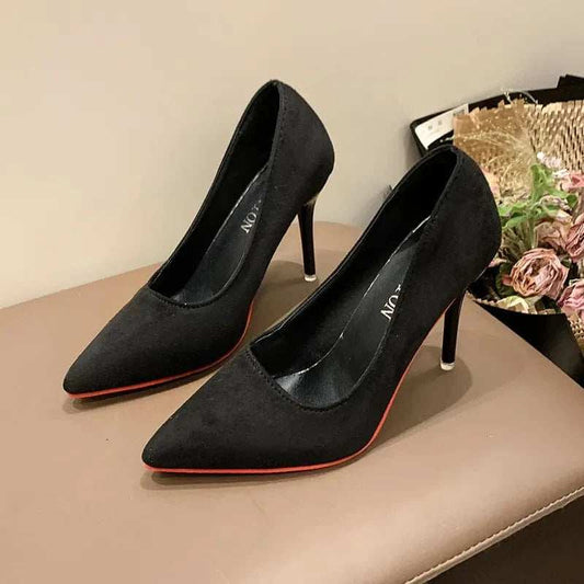 Point Toe Stiletto Pumps - Trendsi - Flyclothing LLC