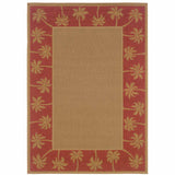 9' X 13' Beige Stain Resistant Indoor Outdoor Area Rug - Homeroots - Flyclothing LLC