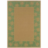 9' X 13' Beige Stain Resistant Indoor Outdoor Area Rug - Homeroots - Flyclothing LLC