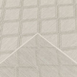 2' X 7' Gray and Ivory Geometric Stain Resistant Indoor Outdoor Area Rug - Homeroots - Flyclothing LLC