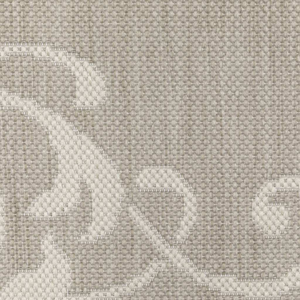 2' X 7' Gray and Ivory Oriental Stain Resistant Indoor Outdoor Area Rug - Homeroots - Flyclothing LLC