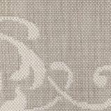 2' X 7' Gray and Ivory Oriental Stain Resistant Indoor Outdoor Area Rug - Homeroots - Flyclothing LLC