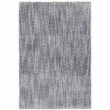 10' X 13' Grey Shag Power Loom Stain Resistant Area Rug - Homeroots - Flyclothing LLC