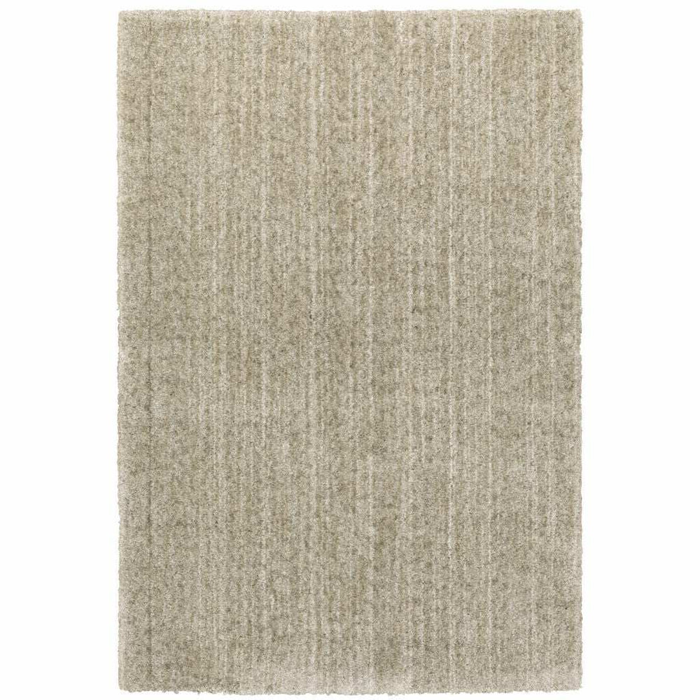 10' X 13' Stone Shag Power Loom Stain Resistant Area Rug - Homeroots - Flyclothing LLC