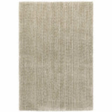 10' X 13' Stone Shag Power Loom Stain Resistant Area Rug - Homeroots - Flyclothing LLC