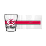 Cincinnati Reds 2oz Stripe Shot Glass - Logo Brands - Flyclothing LLC