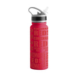 Cincinnati Reds 25oz Replay SingleWall FlipTop Bottle - Logo Brands - Flyclothing LLC