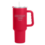 Cincinnati Reds 40oz Flipside Powder Coat Tumbler - Logo Brands - Flyclothing LLC