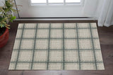 3' X 5' Gray Geometric Power Loom Area Rug - Homeroots - Flyclothing LLC