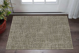 3' X 5' Gray Geometric Power Loom Area Rug - Homeroots - Flyclothing LLC