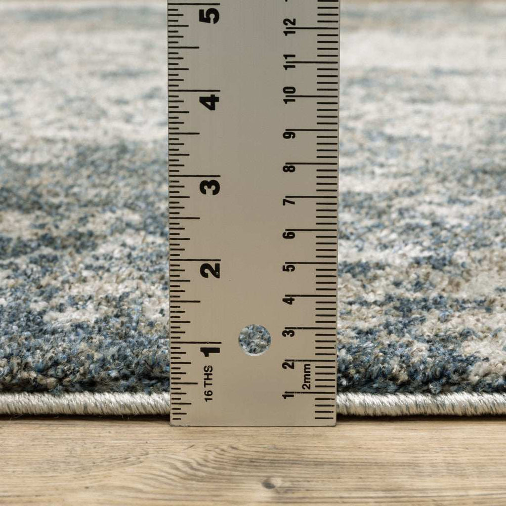 10' X 13' Tan and Gray Abstract Power Loom Area Rug - Homeroots - Flyclothing LLC