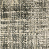 2' X 8' Charcoal Grey Beige And Tan Abstract Power Loom Stain Resistant Runner Rug - Homeroots - Flyclothing LLC