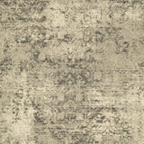 3' X 5' Grey Ivory Beige And Taupe Oriental Power Loom Stain Resistant Area Rug - Homeroots - Flyclothing LLC