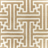 5' X 8' Gold And Ivory Geometric Power Loom Stain Resistant Area Rug - Homeroots - Flyclothing LLC