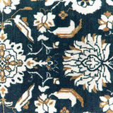 10' X 13' Navy Caramel And Ivory Oriental Power Loom Stain Resistant Area Rug - Homeroots - Flyclothing LLC