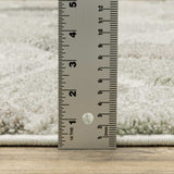 10' X 13' Beige Brown Grey Tan Sage And Pale Blue Geometric Power Loom Stain Resistant Area Rug - Homeroots - Flyclothing LLC