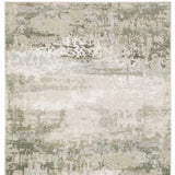5' X 8' Beige Grey Brown And Sage Green Abstract Power Loom Stain Resistant Area Rug - Homeroots - Flyclothing LLC