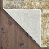 2' X 10' Grey And Brown Abstract Hand Loomed Stain Resistant Runner Rug - Homeroots - Flyclothing LLC