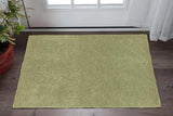 3' X 5' Olive Green Shag Tufted Handmade Stain Resistant Area Rug - Homeroots - Flyclothing LLC