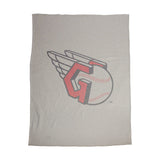 Cleveland Guardians Oversized Logo Sublimated Sweatshirt Blanket - Logo Brands - Flyclothing LLC