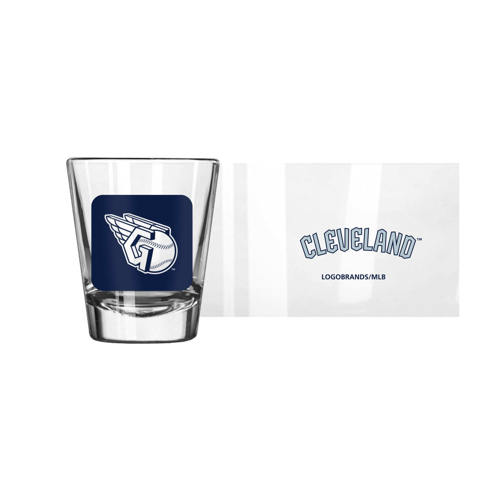 Cleveland Guardians 2oz Cube Shot Glass - Logo Brands - Flyclothing LLC