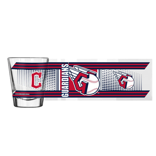 Cleveland Guardians 2oz Hero Shot Glass - Logo Brands - Flyclothing LLC