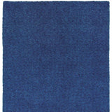 10' X 13' Deep Blue Shag Tufted Handmade Stain Resistant Area Rug - Homeroots - Flyclothing LLC