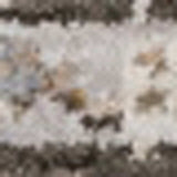 5' X 8' Grey And Blue Oriental Power Loom Stain Resistant Area Rug With Fringe - Homeroots - Flyclothing LLC