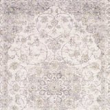 5' X 7' Beige Gold And Grey Oriental Power Loom Stain Resistant Area Rug - Homeroots - Flyclothing LLC