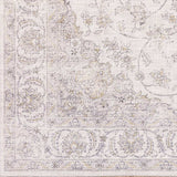 8' X 10' Beige Gold And Grey Oriental Power Loom Stain Resistant Area Rug - Homeroots - Flyclothing LLC