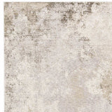 10' X 13' Beige Ivory Tan Grey And Brown Abstract Power Loom Stain Resistant Area Rug - Homeroots - Flyclothing LLC