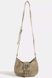 Fame Buckle Detail Hobo Shoulder Bag - Trendsi - Flyclothing LLC