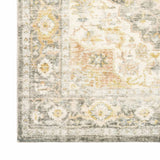 2' X 8' Gray And Ivory Oriental Power Loom Stain Resistant Runner Rug - Homeroots - Flyclothing LLC