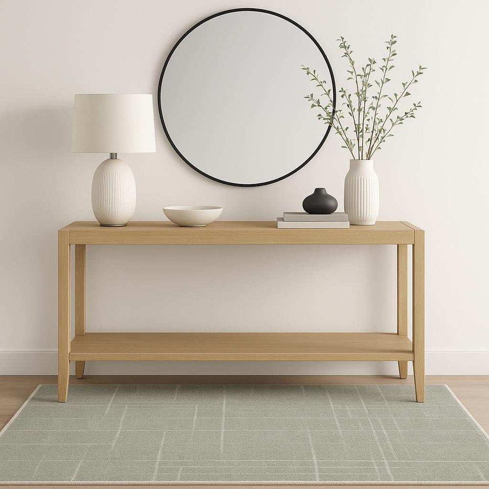 4' X 6' Grey And Ivory Geometric Shag Power Loom Stain Resistant Area Rug - Homeroots - Flyclothing LLC