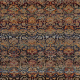 2' X 3' Blue and Ivory Abstract Power Loom Area Rug - Homeroots - Flyclothing LLC