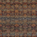 3' X 5' Blue and Ivory Abstract Power Loom Area Rug - Homeroots - Flyclothing LLC