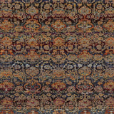 5' X 7' Blue and Ivory Abstract Power Loom Area Rug - Homeroots - Flyclothing LLC